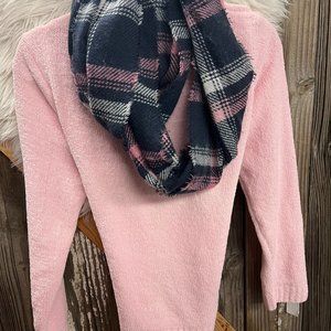 Pink polyester outfit